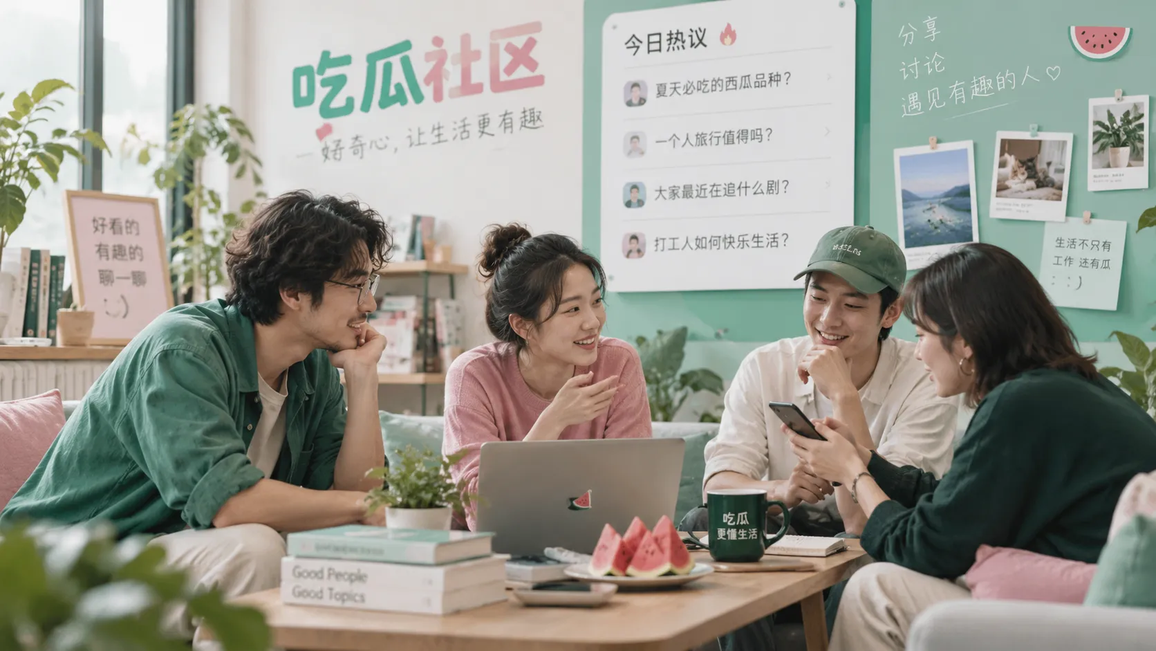 热点话题社区讨论与观点交流示意